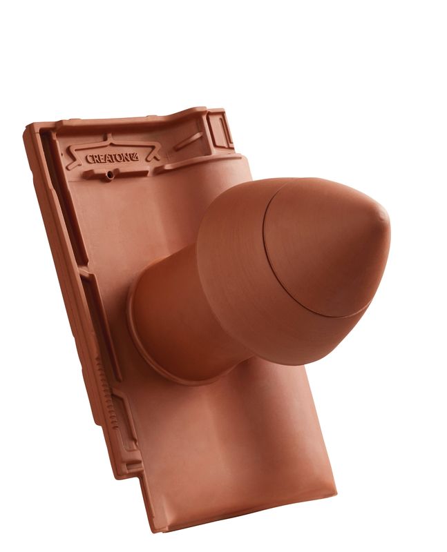 MZ3 Element tub aerisire argila NW 100 „SIGNUM“ Tip A cu furtun flexibil pentru conexiune incl. Adaptor „SIGNUM“