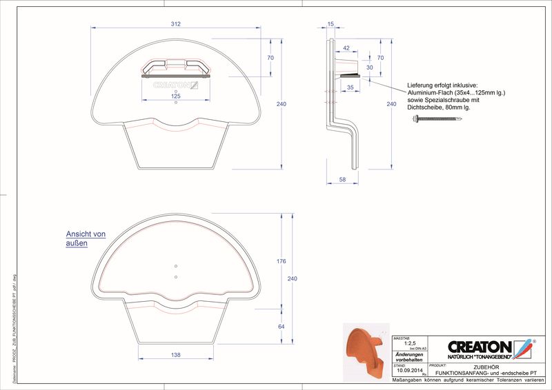 Fiser CAD produs Coamă gamă accesorii FUNKAESCH-PT