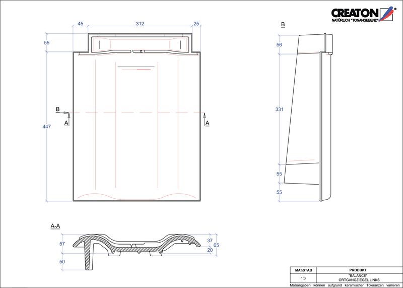Fisier CAD produs BALANCE laterală stânga OGL