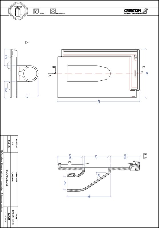 Fisier CAD produs DOMINO Solar SOLAR