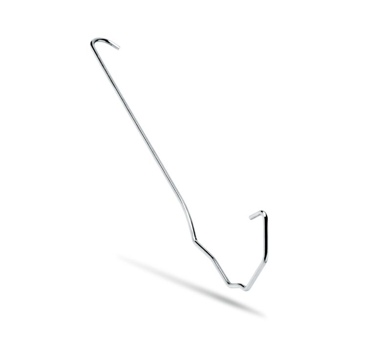Clemă contra furtunii din zinc-aluminiu, fixare prin agăţare  30/50 (GRA, MAX, MIK)