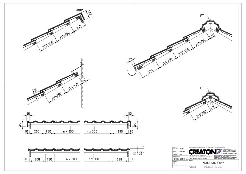 Drawing MAXIMA PRO general view GES