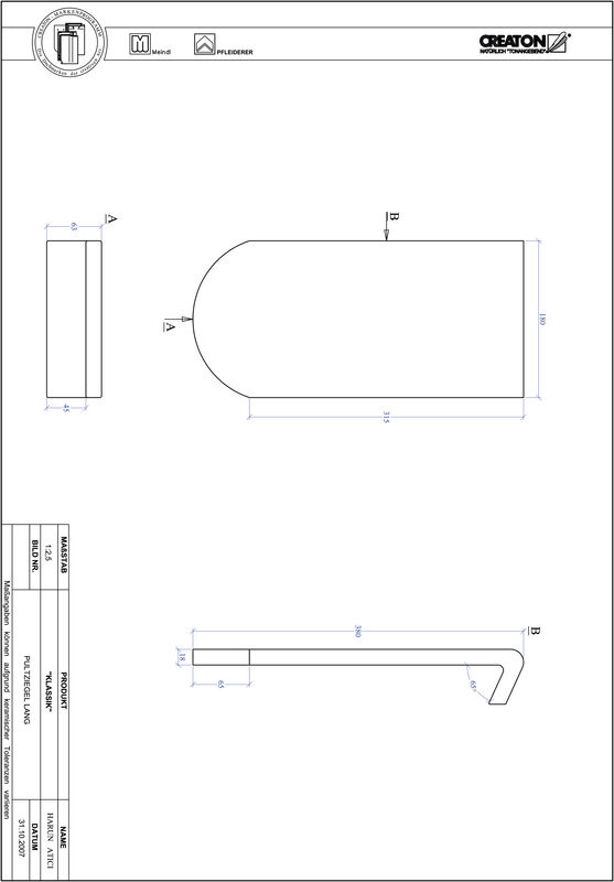 Fiser CAD produs KLASSIK decupaj rotund RUND-PULT-lang1