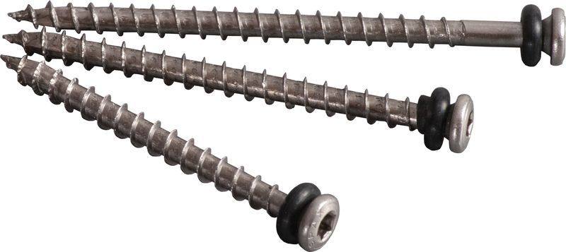 Şurub inox cu garnitură, lungime 60 mm