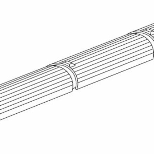 Desen tehnic produs Coamă si inceput de coama  BMZ-Firstziegel-Perspektive