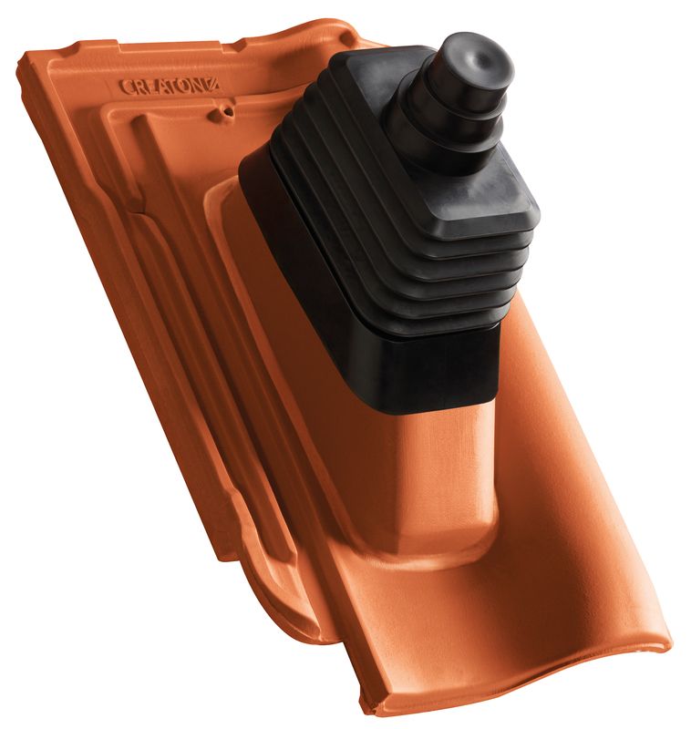 HAR Ţiglă de trecere din argila pentru antena NW 60 cu conexiune cauciuc incl. manseta EPDM