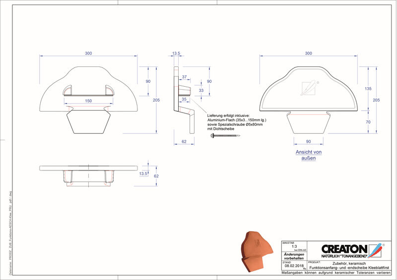 Fiser CAD produs Coamă gamă accesorii FUNKAESCH-PRU