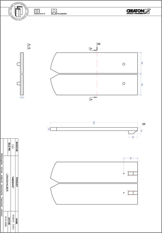 Fisier CAD produs AMBIENTE DECUPAJ SEGMENT SEG-LH