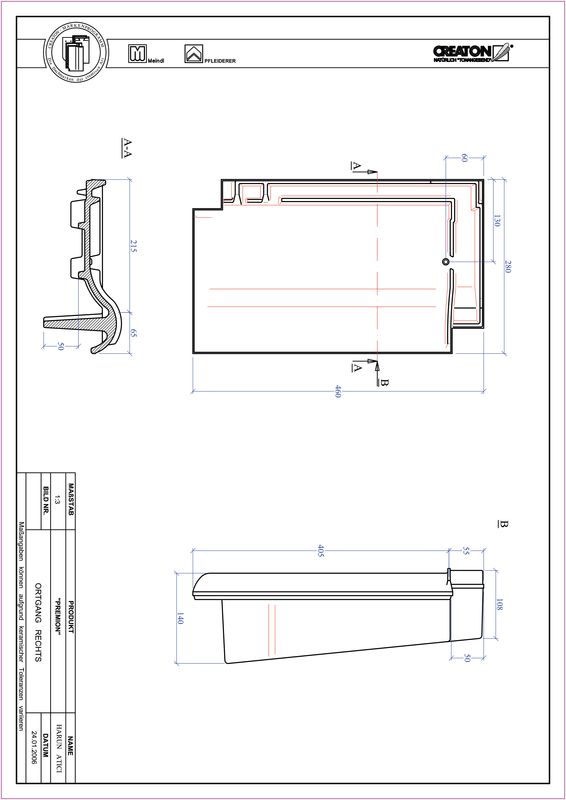 Fiser CAD produs PREMION laterală dreapta OGR