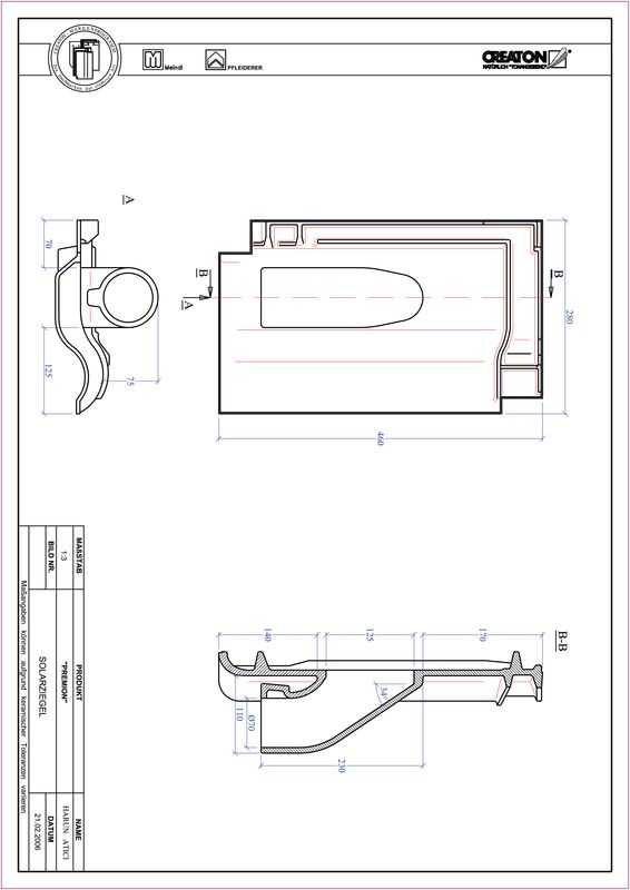 Fiser CAD produs PREMION Solar SOLAR