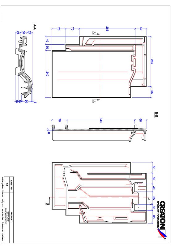 Fiser CAD produs SINFONIE Ţiglă de bază FLA