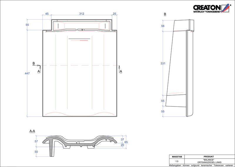 Fisier CAD produs BALANCE laterală stânga OGL