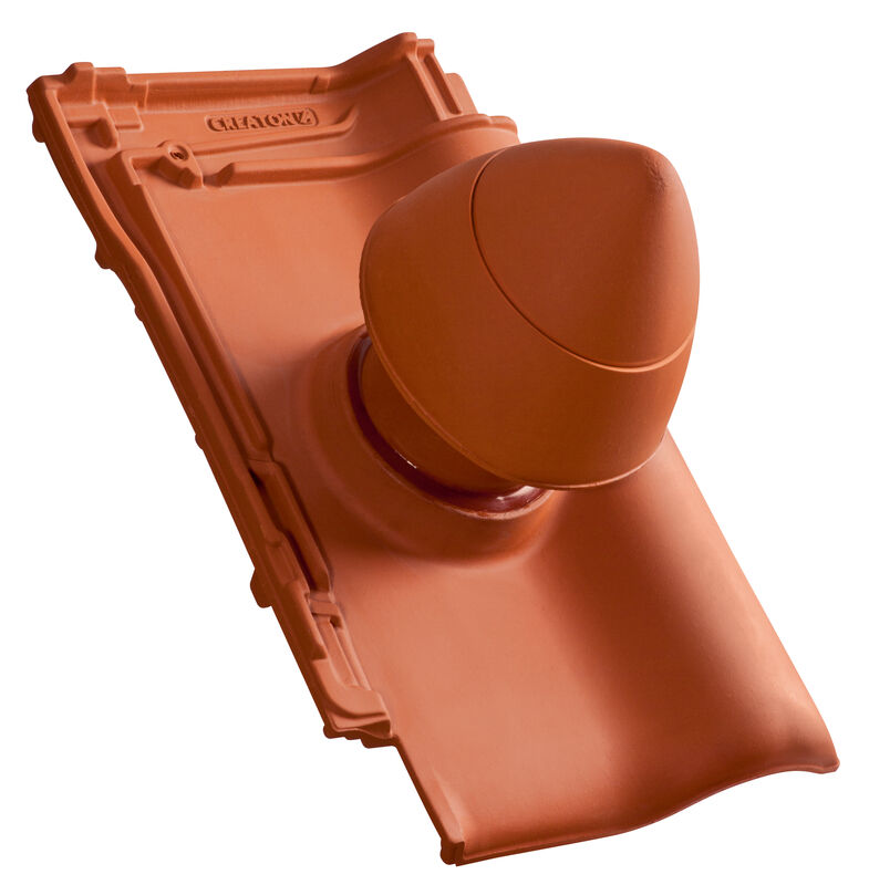 TIT Element tub aerisire argila NW 100 „SIGNUM“ Tip A cu furtun flexibil pentru conexiune incl. Adaptor „SIGNUM“