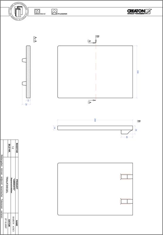 Fisier CAD produs AMBIENTE DECUPAJ SEGMENT SEG-TRAUFZIEGEL