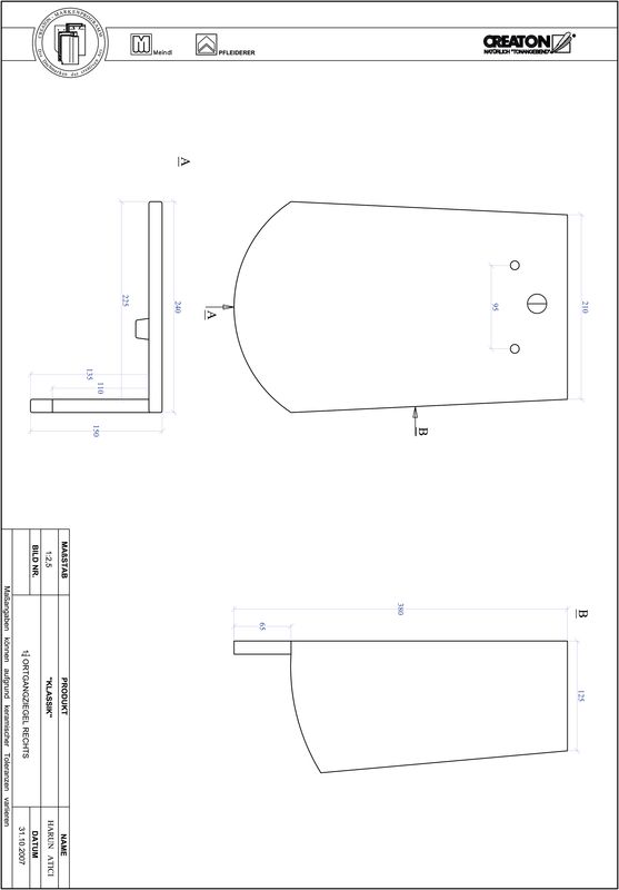 Fiser CAD produs KLASSIK decupaj rotund RUND-OGR-1-1-4