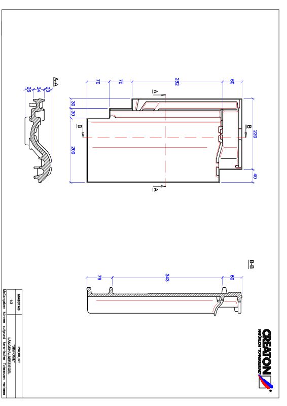 Fiser CAD produs SINFONIE Ţiglă 1/2  LH
