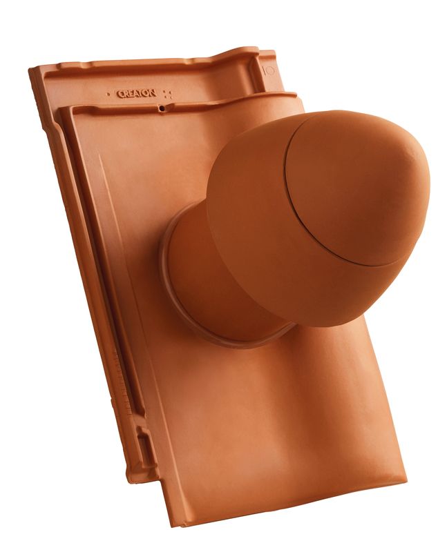BAL Element tub aerisire argila NW 125 „SIGNUM“ Tip F cu furtun flexibil pentru conexiune incl. Adaptor „SIGNUM“