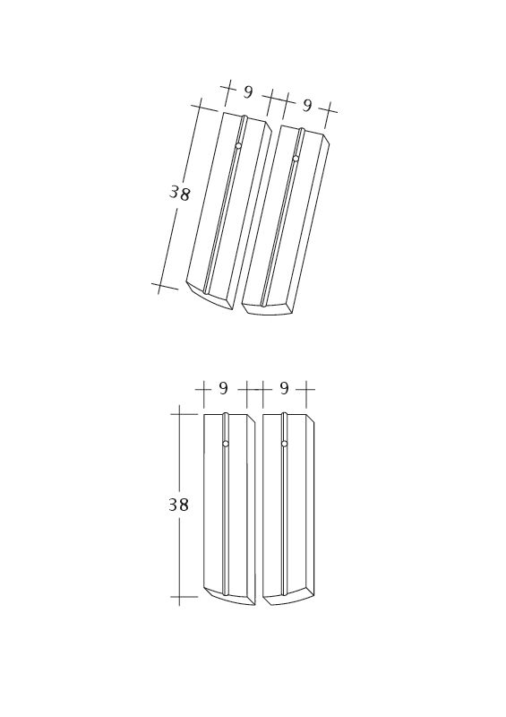Desen tehnic produs PROFIL Kera-Saechs-18cm-1-2