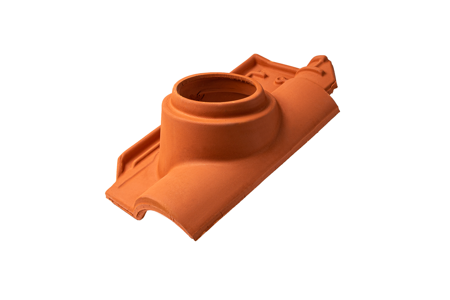 Țiglă de trecere din ceramică pentru evacuare gaze Ø 12 cm