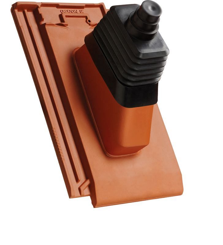 MIK Ţiglă de trecere din argila pentru antena NW 60 cu conexiune cauciuc incl. manseta EPDM