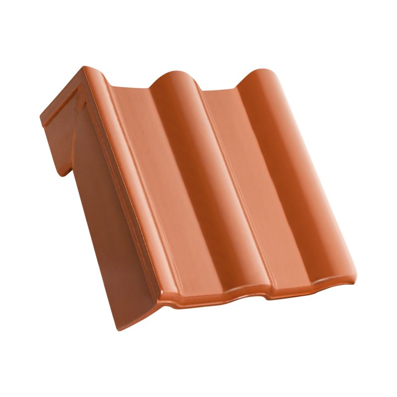 MAX shed roof verge tile decorated standard right