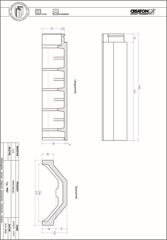 Fiser CAD produs Coamă gamă accesorii FIRST-PD