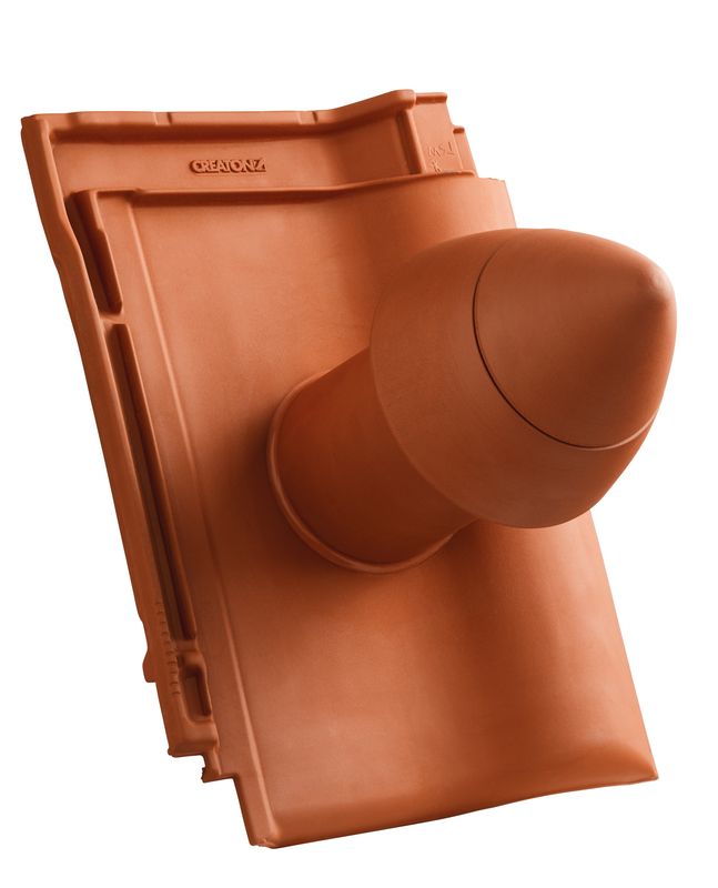 MAG Element tub aerisire argila NW 100 „SIGNUM“ Tip A cu furtun flexibil pentru conexiune incl. Adaptor „SIGNUM“