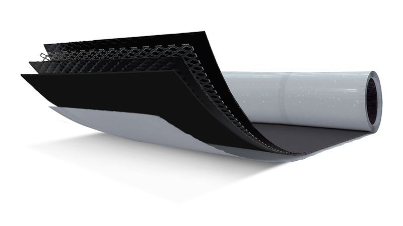 Banda conexiune cos/perete din aluminiu 300 mm (CREAFLEX ALU)