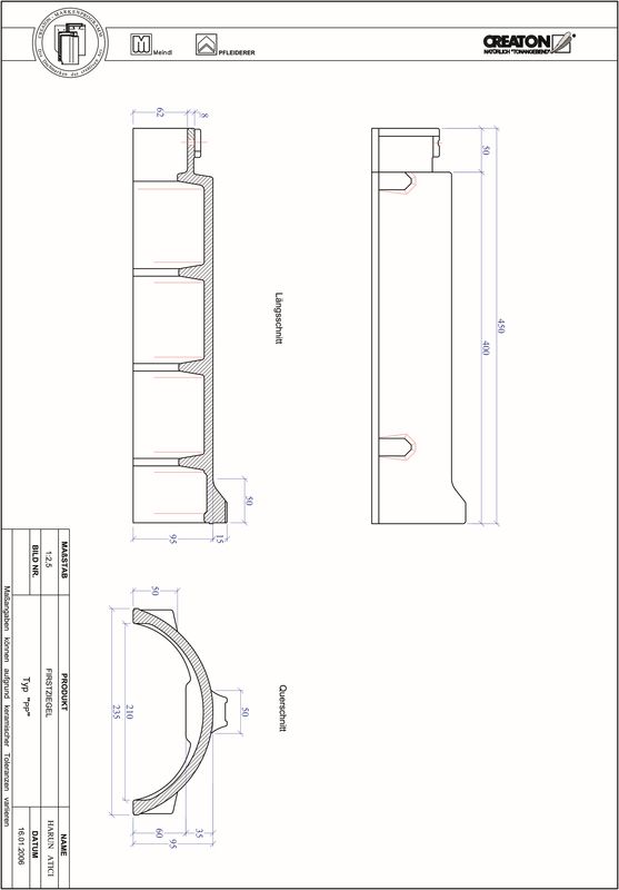 Fiser CAD produs Coamă gamă accesorii FIRST-PP