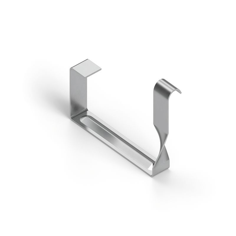 Clemă contra furtunii din zinc-aluminiu, fixare prin agăţare  40/60  (side interlock tile)