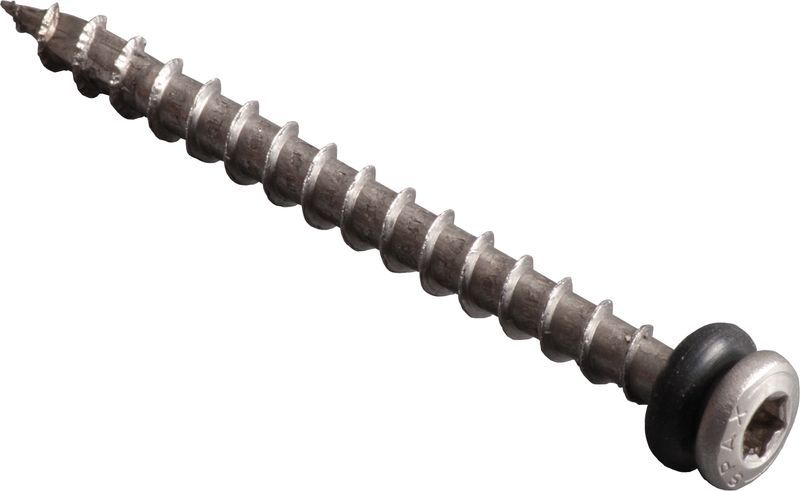 Şurub inox cu garnitură, lungime 50 mm